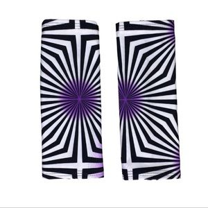 Hypnotic Bloom Rave fingerless gloves by TheLyte Couture